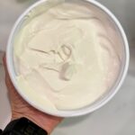 homemade cool whip in a bowl