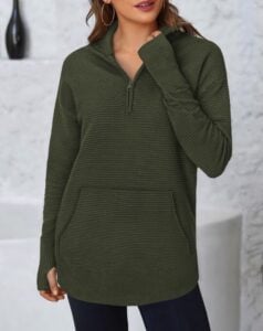 BTFBM Quarter Zip Sweater Sweatshirts