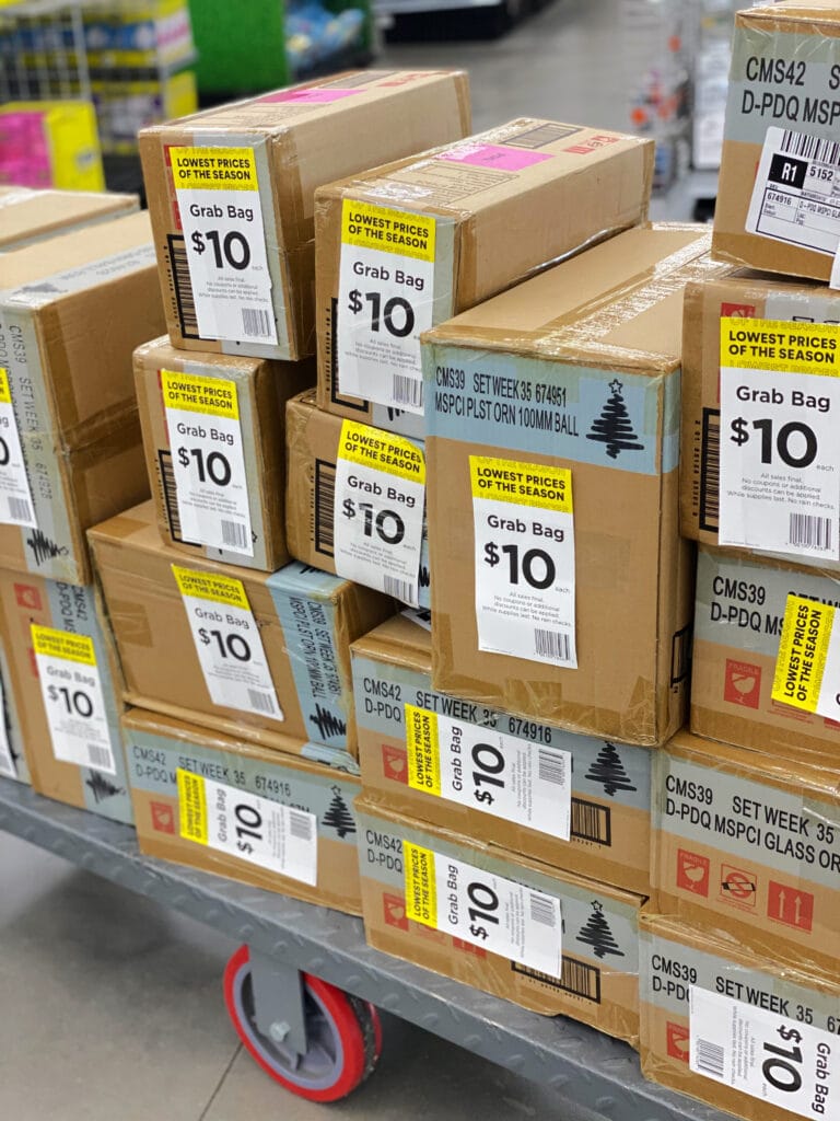 michaels grab bag clearance