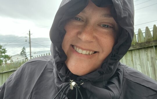 plus size rain jacket with hood