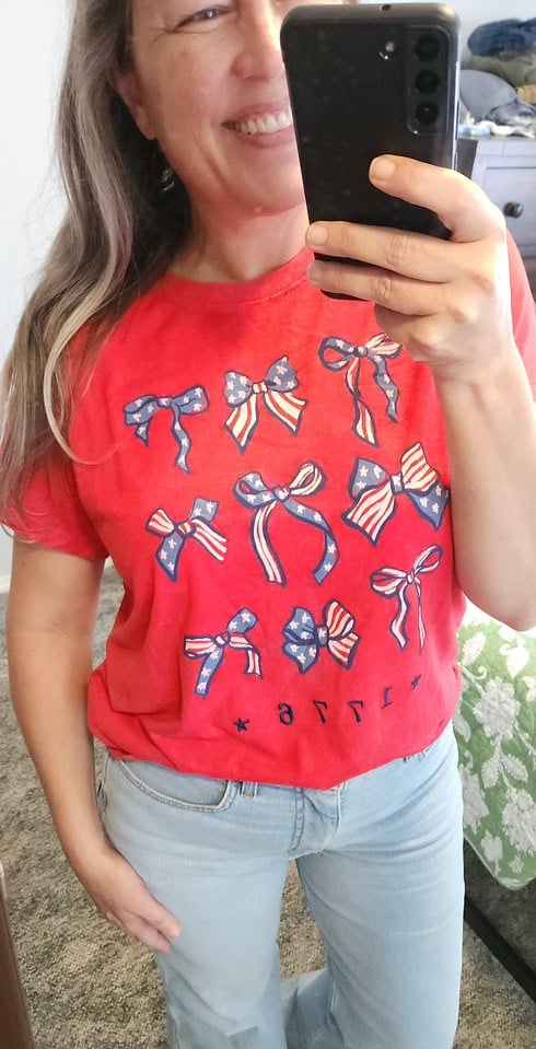 sams club patriotic shirt jamie