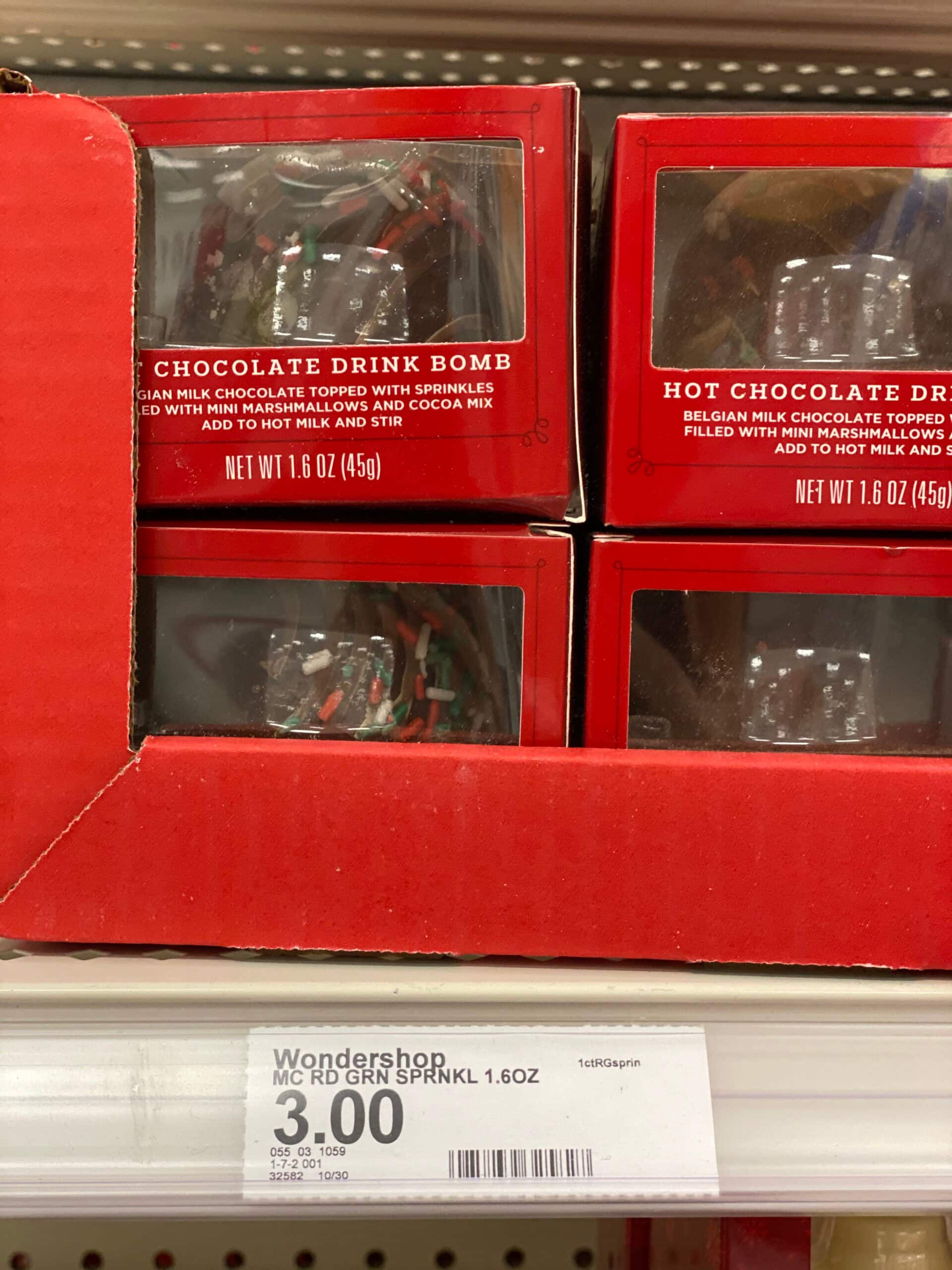 target hot cocoa bombs
