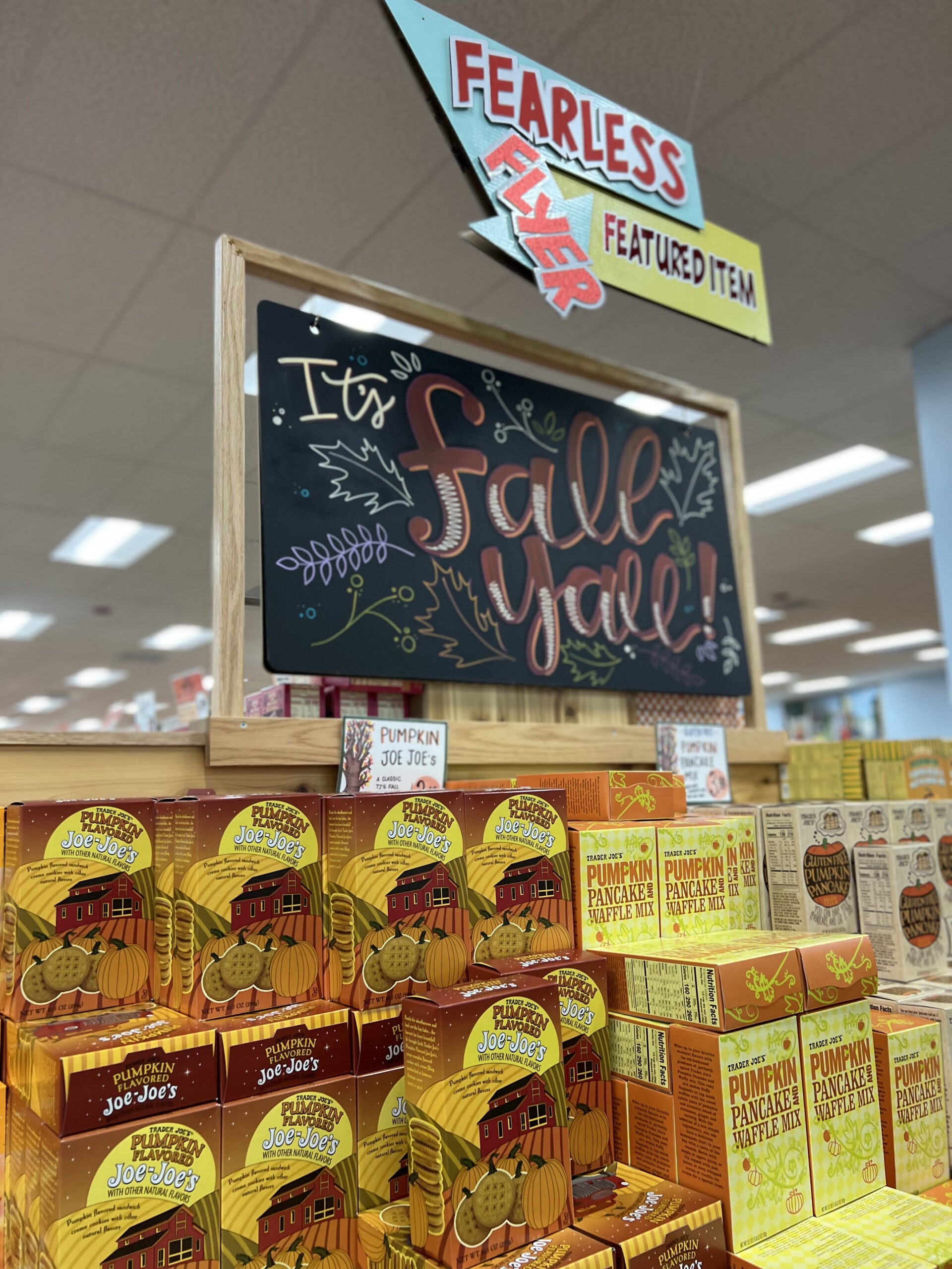 trader joes fall