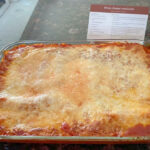 Hot three cheese manicotti