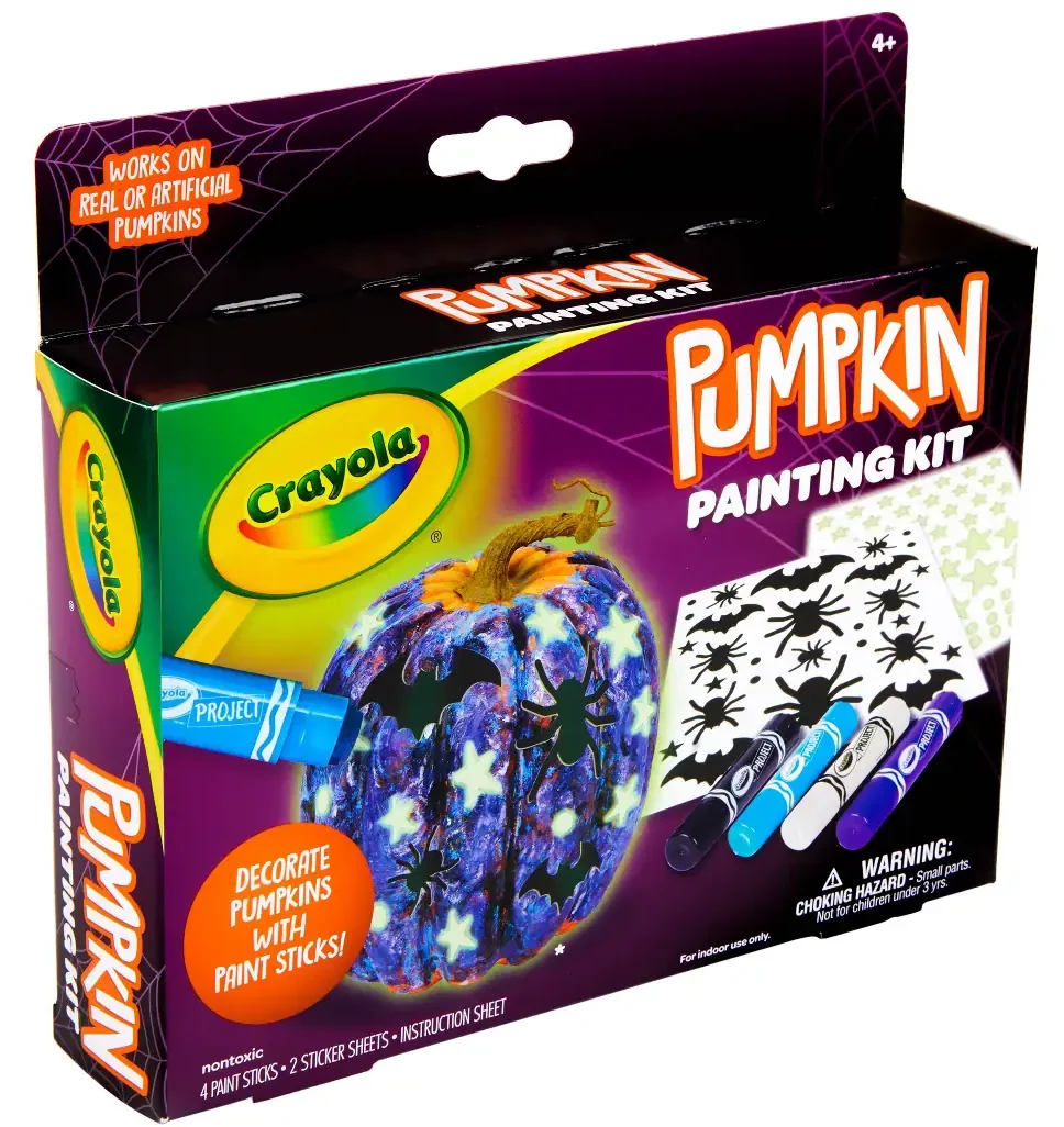 pumpkin painting kit from crayola 