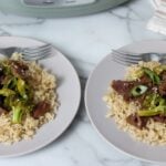 Crockpot Beef and Broccoli