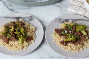 Crockpot Beef and Broccoli