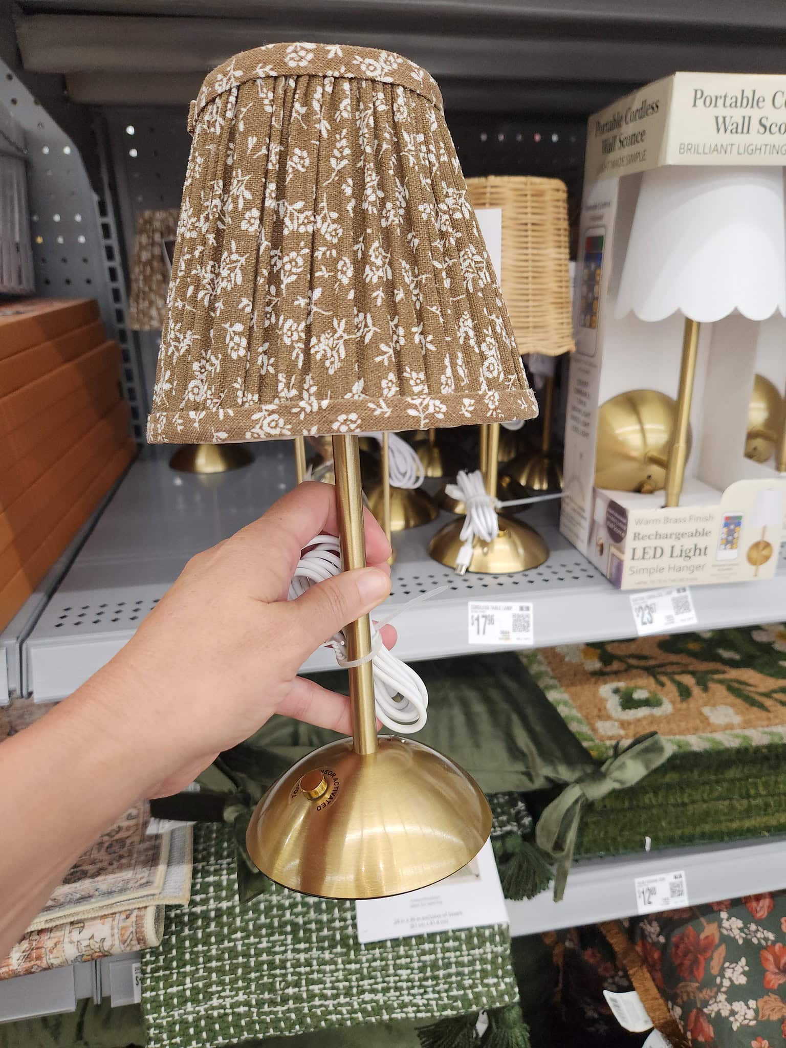 fall decor walmart floral lamp fall decor walmart floral lamp