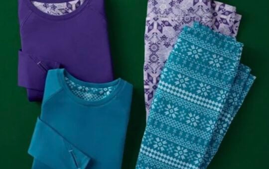 cuddl duds 2 piece set