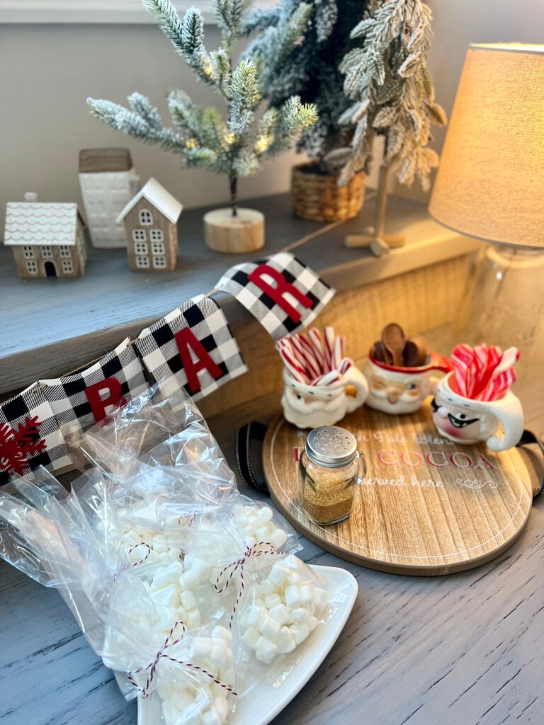 hot chocolate bar marshmallows