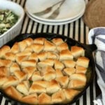 Delicious turkey and biscuit skillet
