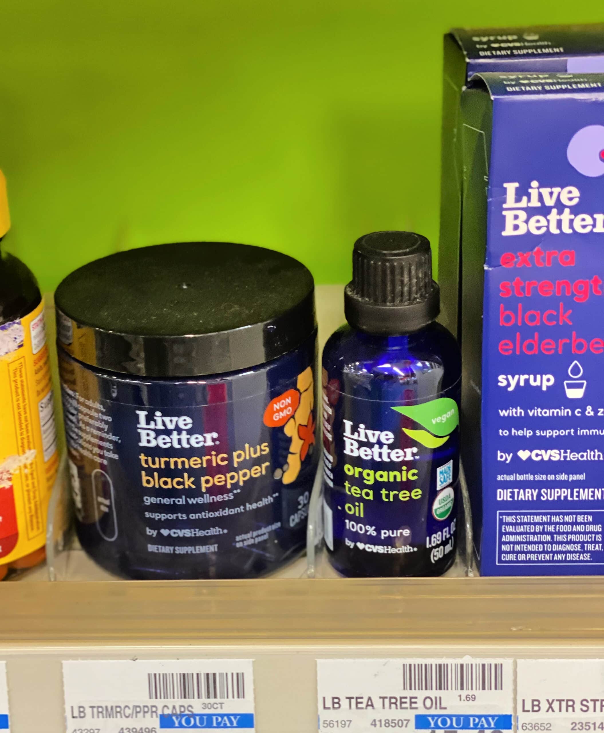 healthcare bottles at cvs
