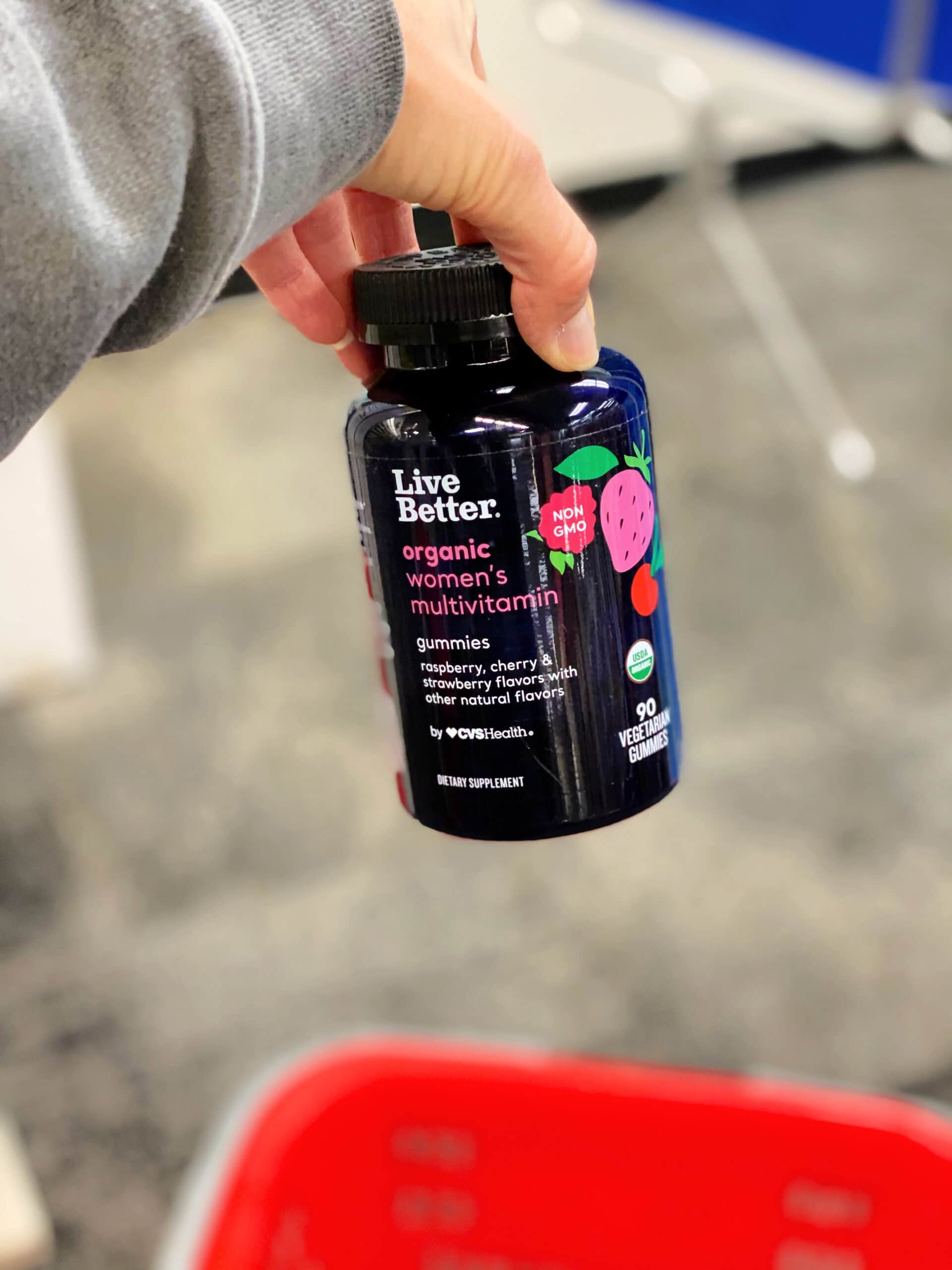 bottle of gummies