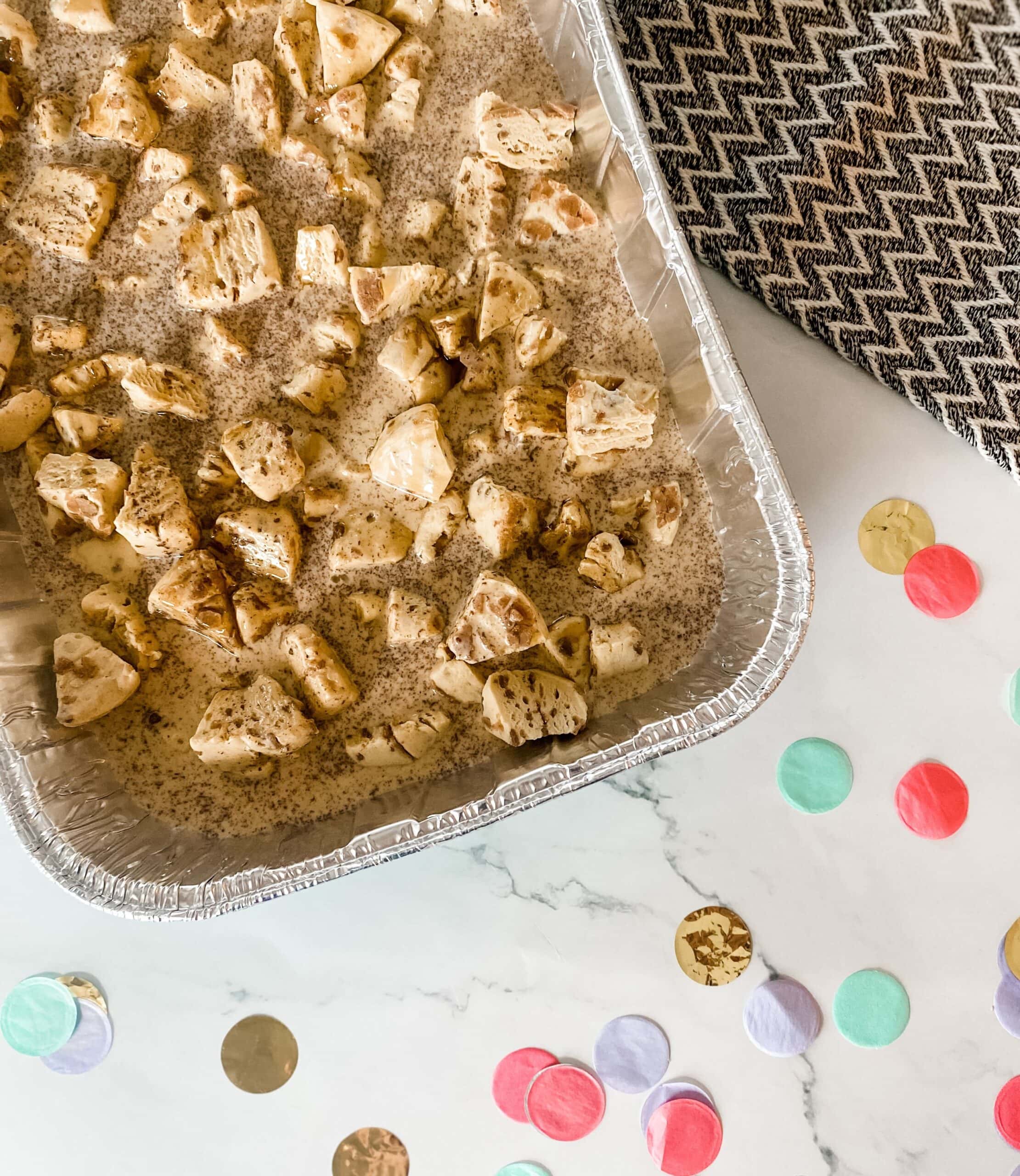 making french toast bake as a gift