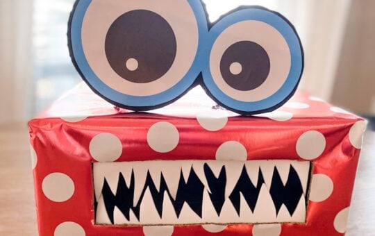 monster valentine box idea