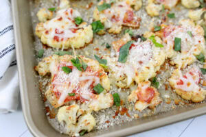 Roasted Cauliflower Parmesan