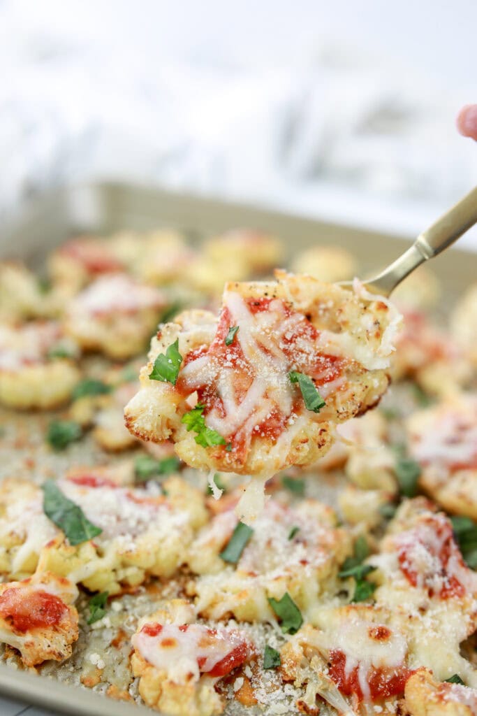 roasted parmesan cauliflower steaks