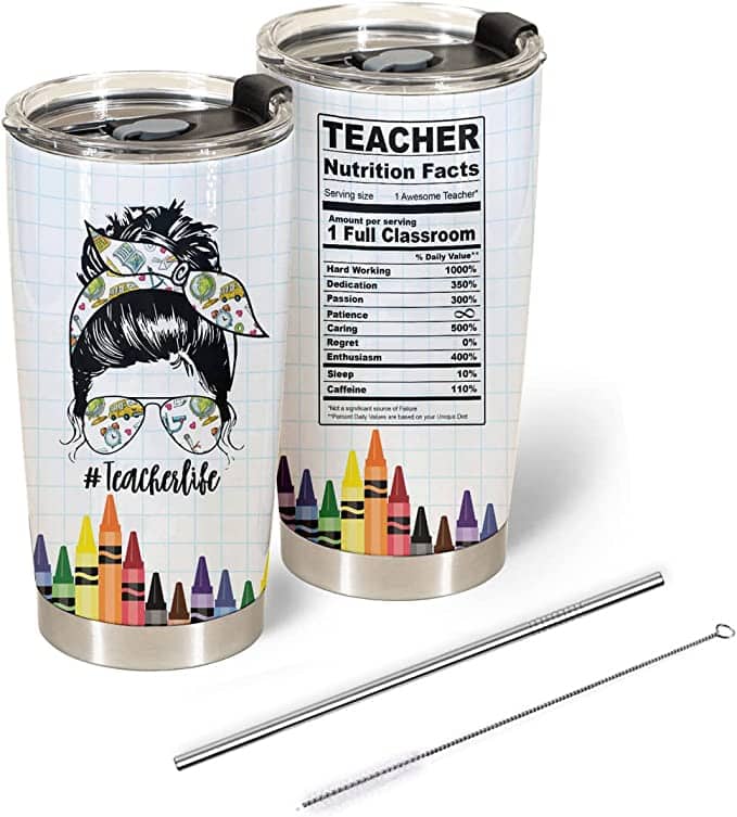 custom teacher tumblers