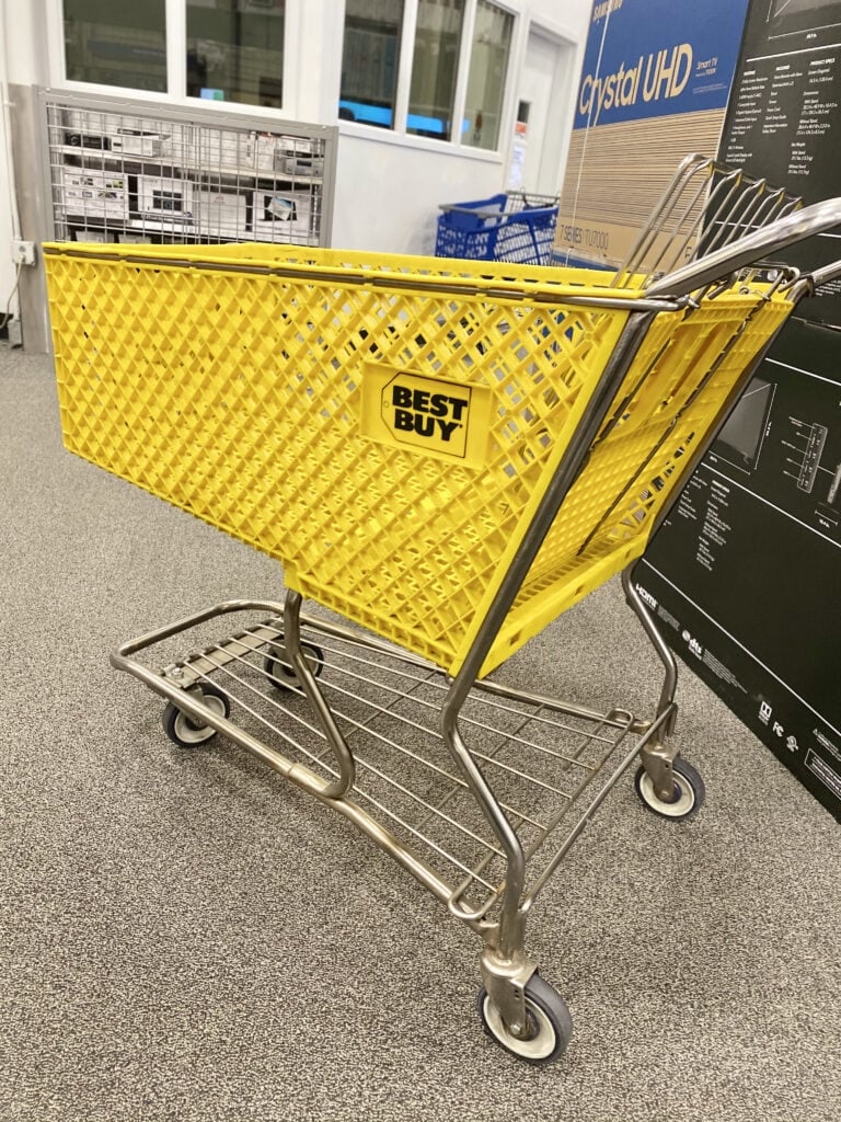 best buy shopping cart