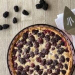Blackberry Cream pie