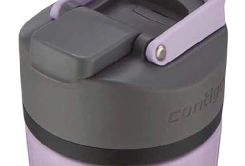 contigo water bottle stainless steel 24 oz lavender