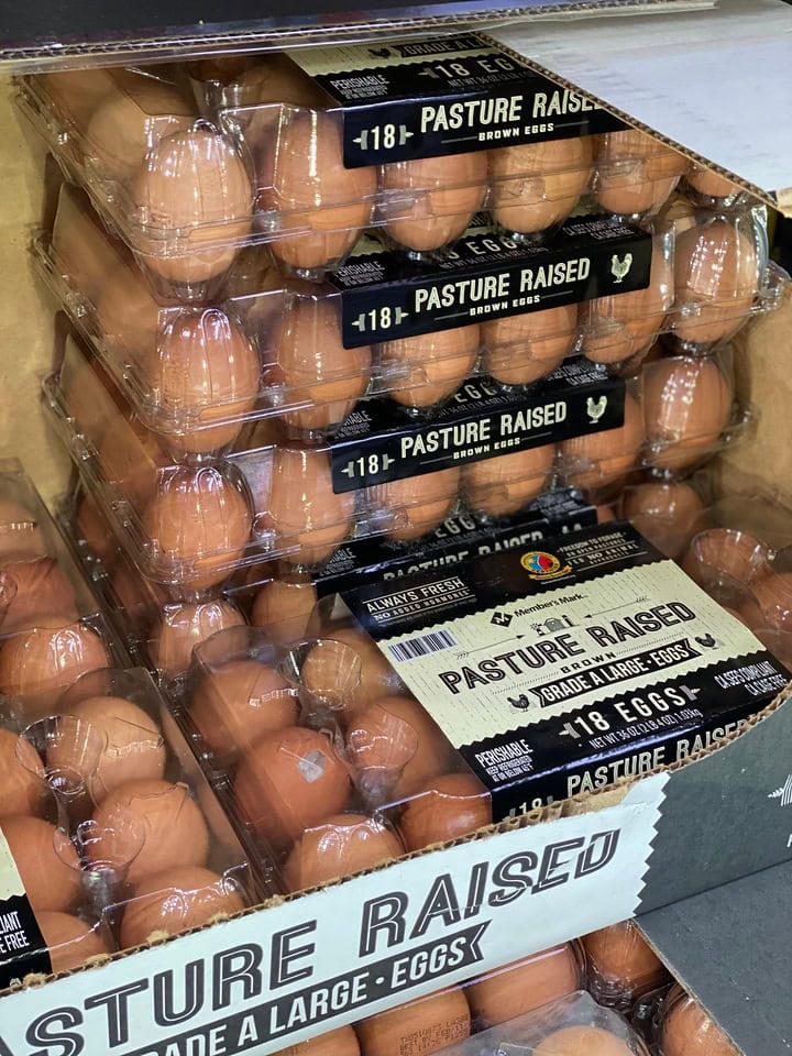 brown eggs are cheaper right now