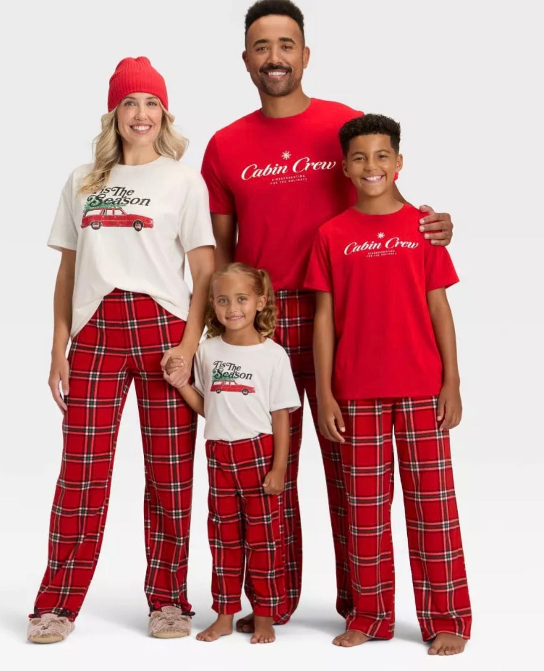 plaid microfleece