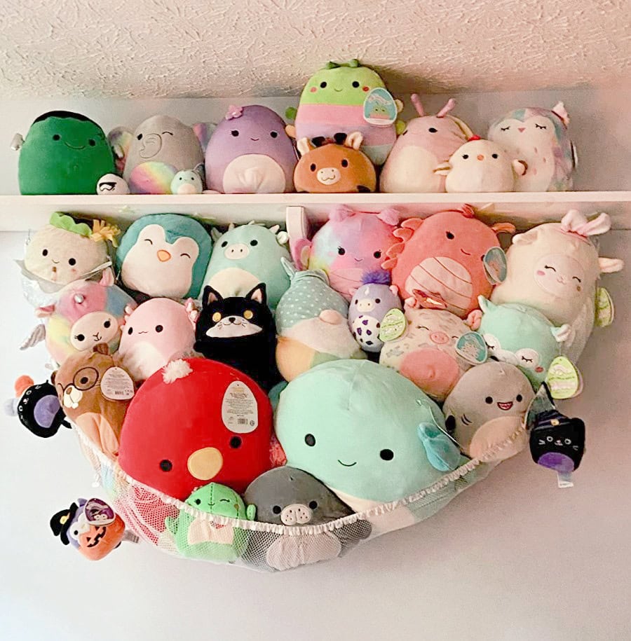 how to store squishmallows
