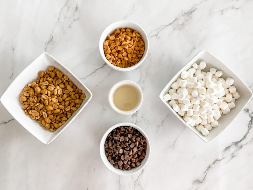 Rocky Road Candy Ingredients