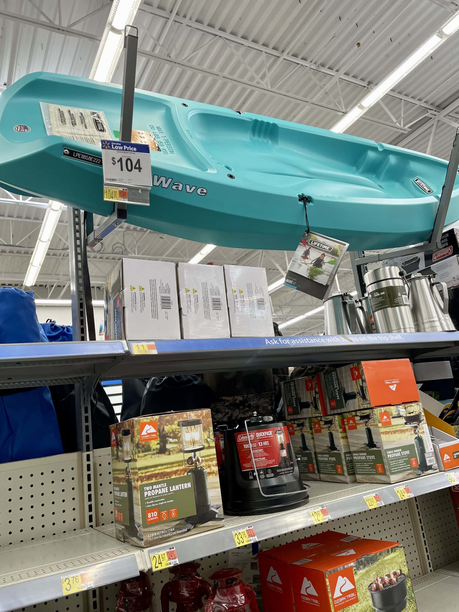 walmart kayak