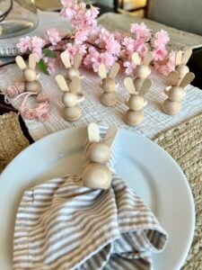 DIY Bunny Napkin Ring Holder