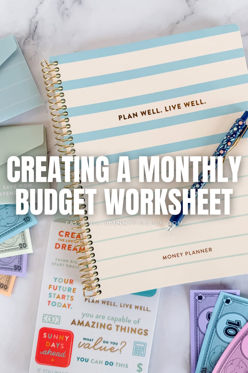 Creating a Monthly Budget Worksheet PPP