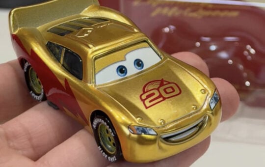 Macy's Gold Lightning McQueen