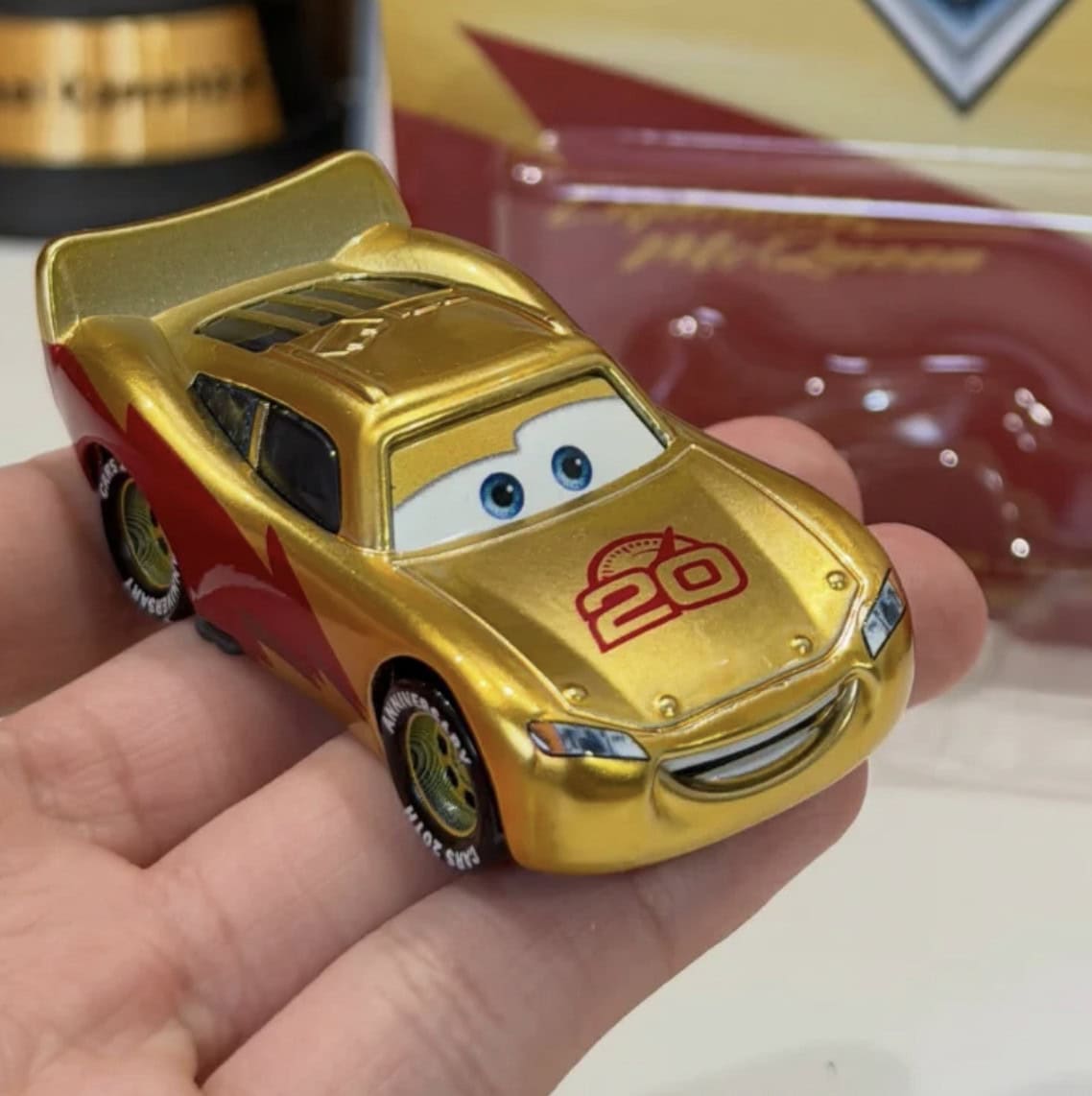 Macy's Gold Lightning McQueen