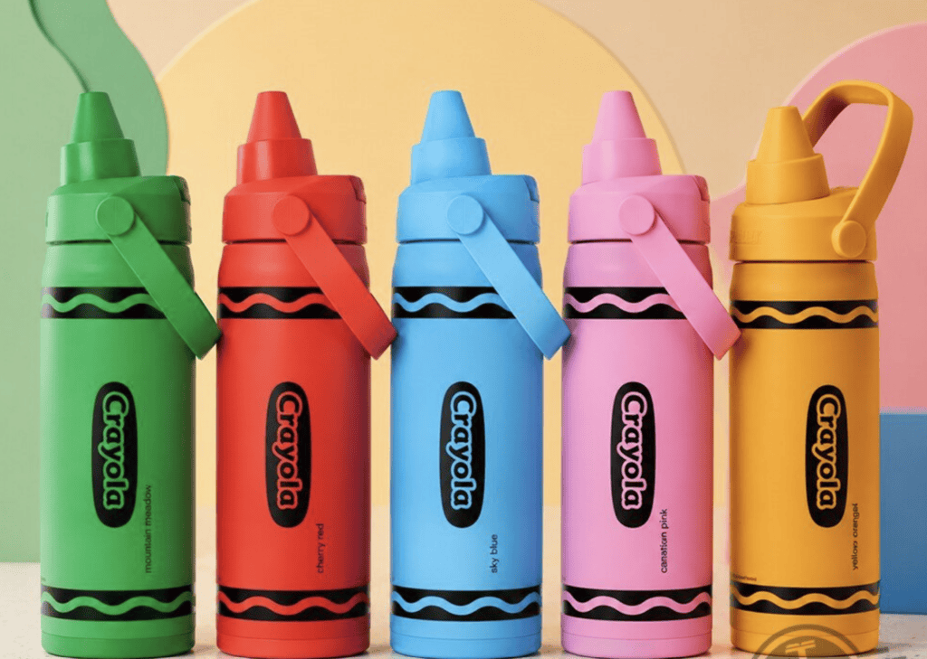 crayola camelbak water bottle