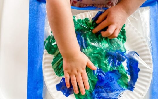 earth day crafts with painting