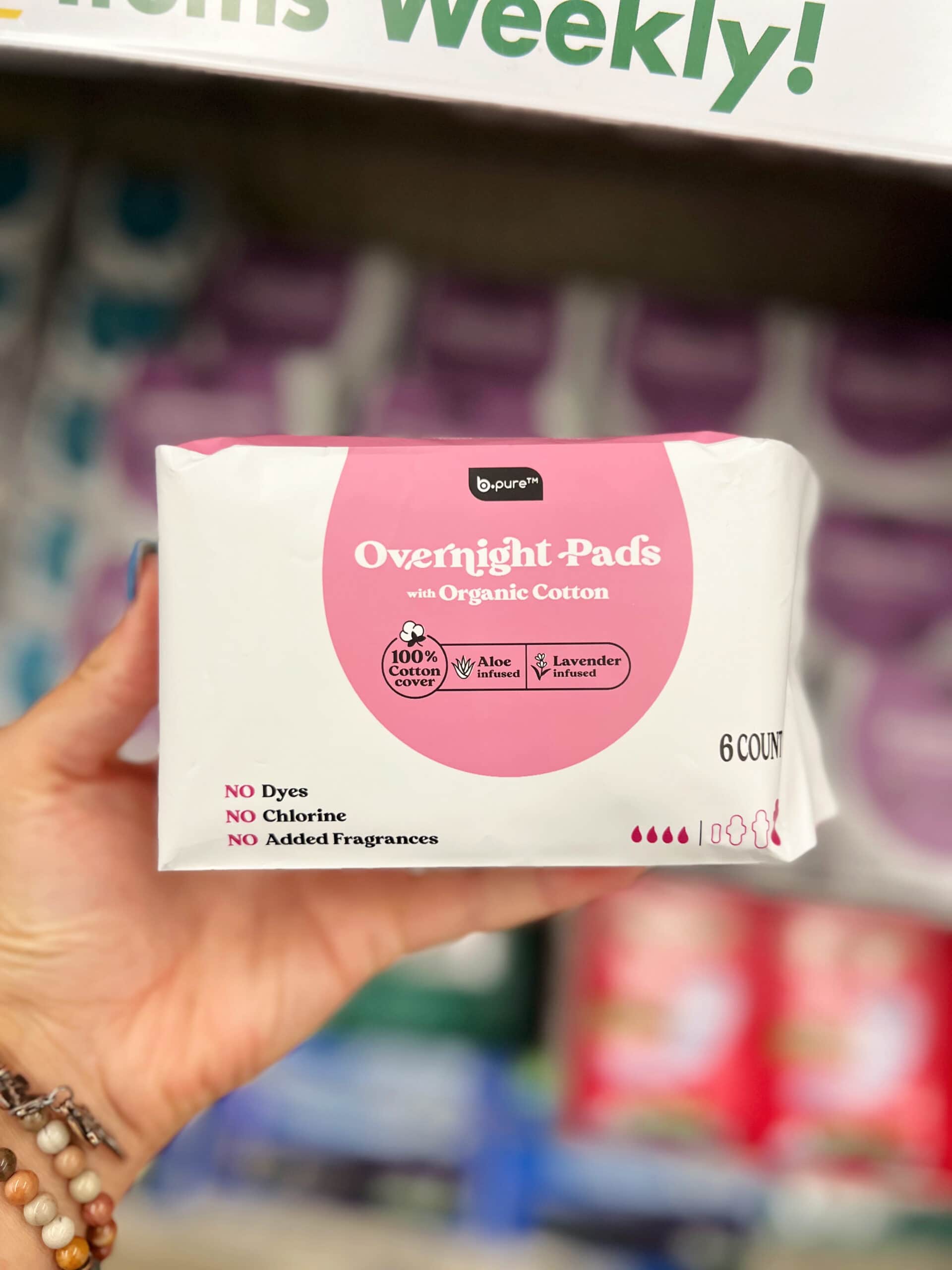 feminine pads