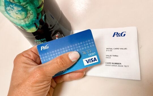 P&G rebate
