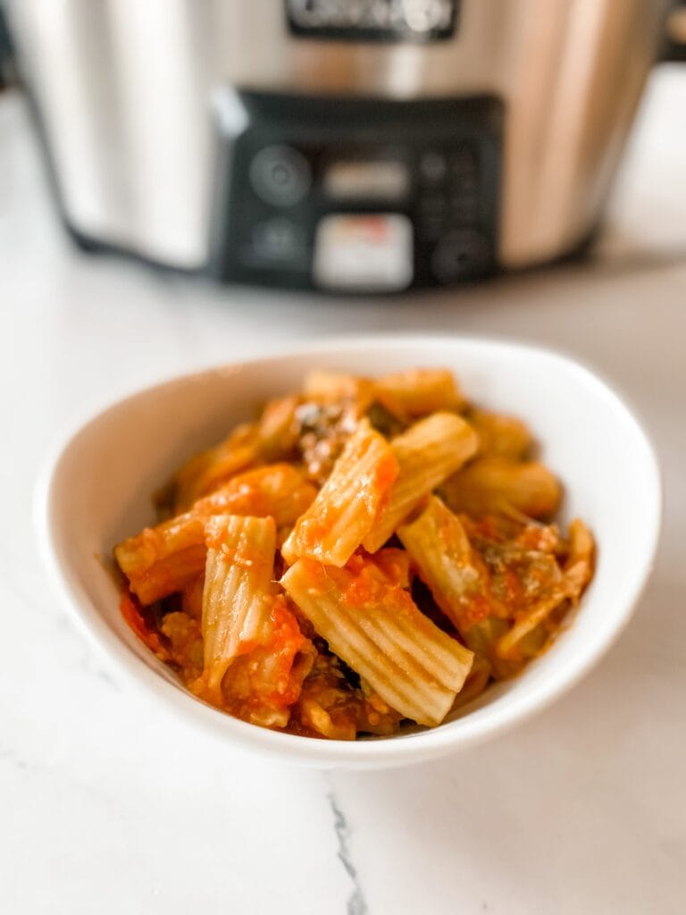 crock pot rigatoni