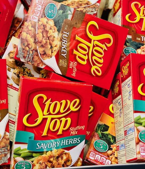 Stove Top Stuffing Mix Box 