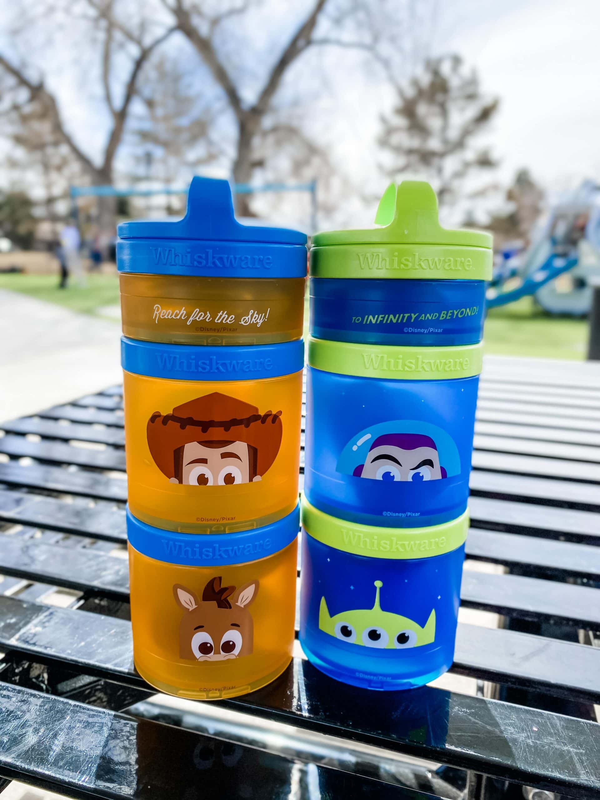 character snack containers for summer trips 