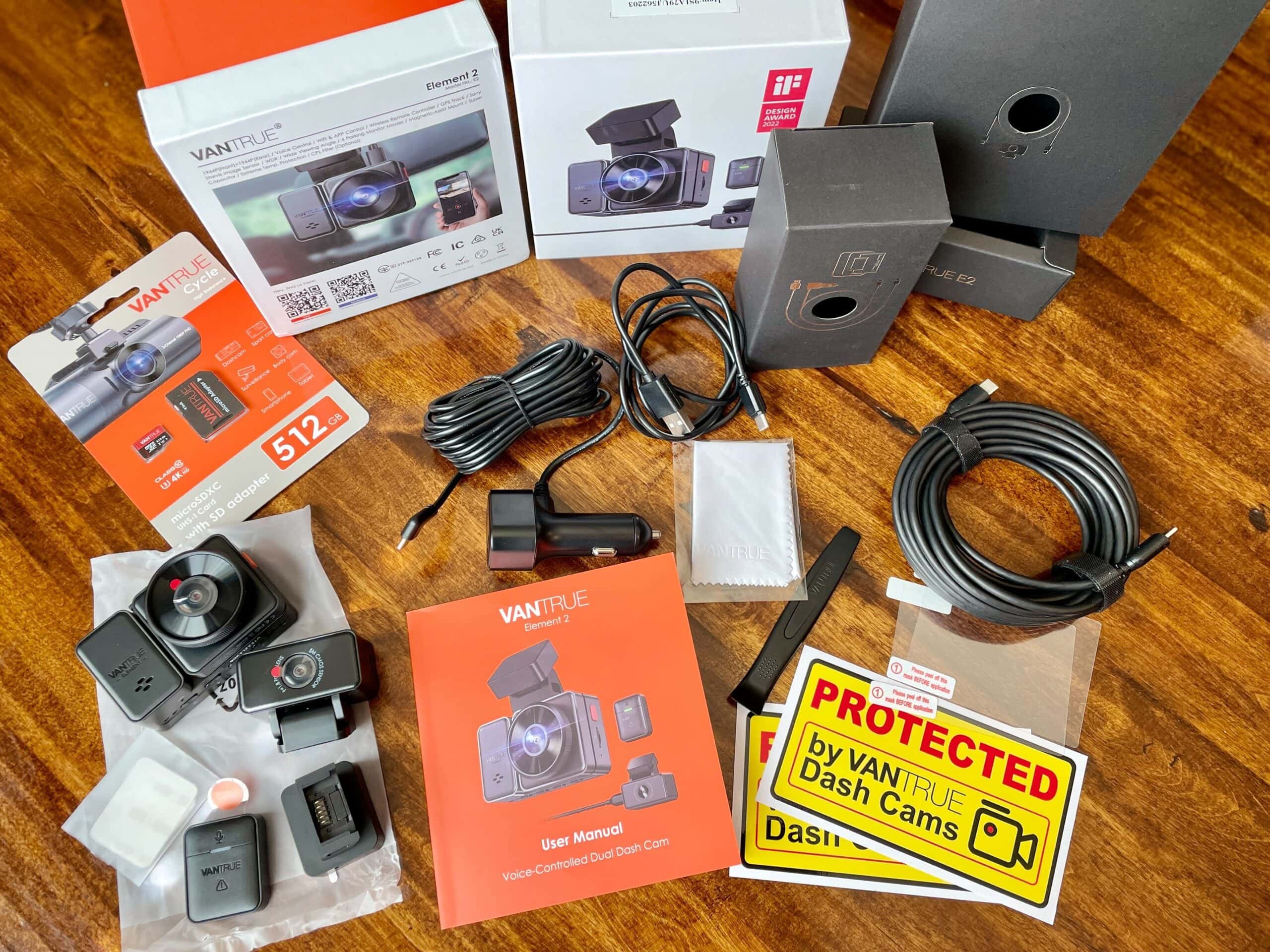 vantrue dash cam