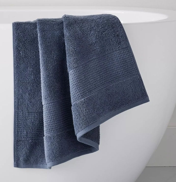 macys towel blue macys towel blue