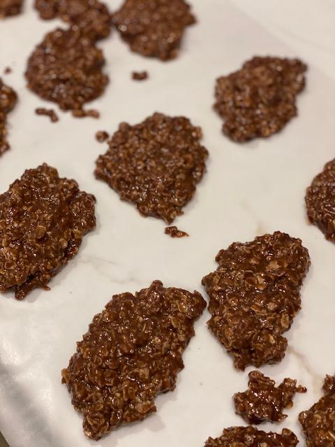 peanut butter oatmeal no bake cookies