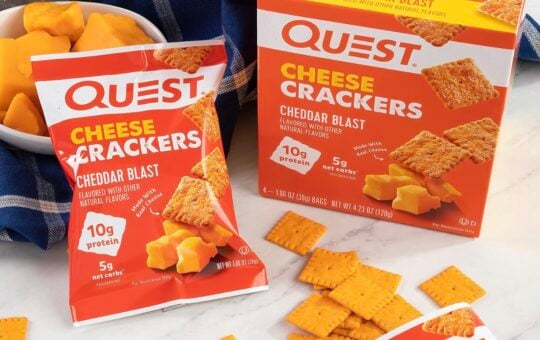 quest cheese crackers