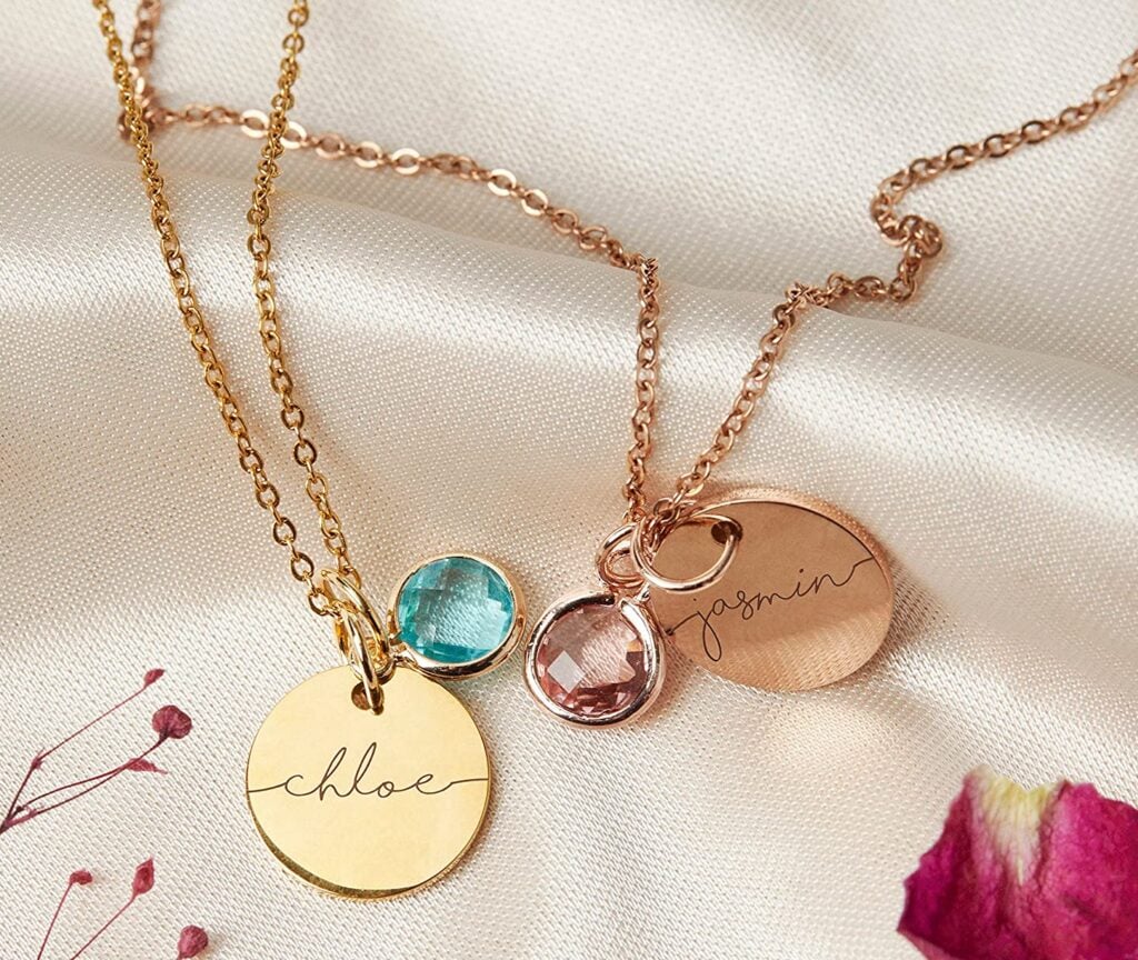 Personalized Necklace for Mom