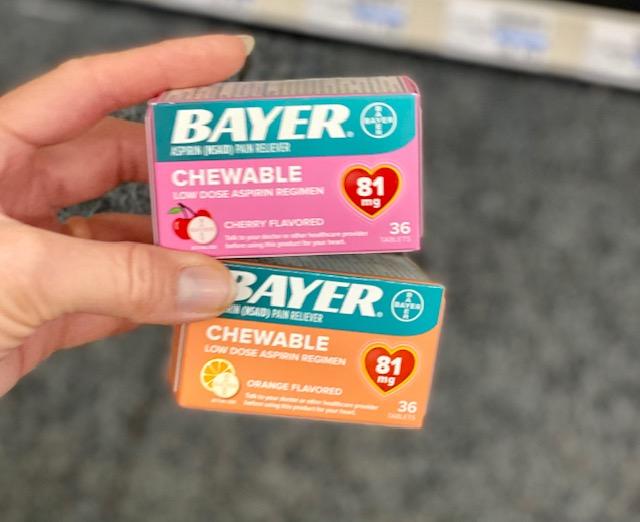 Bayer Aspirin Coupon