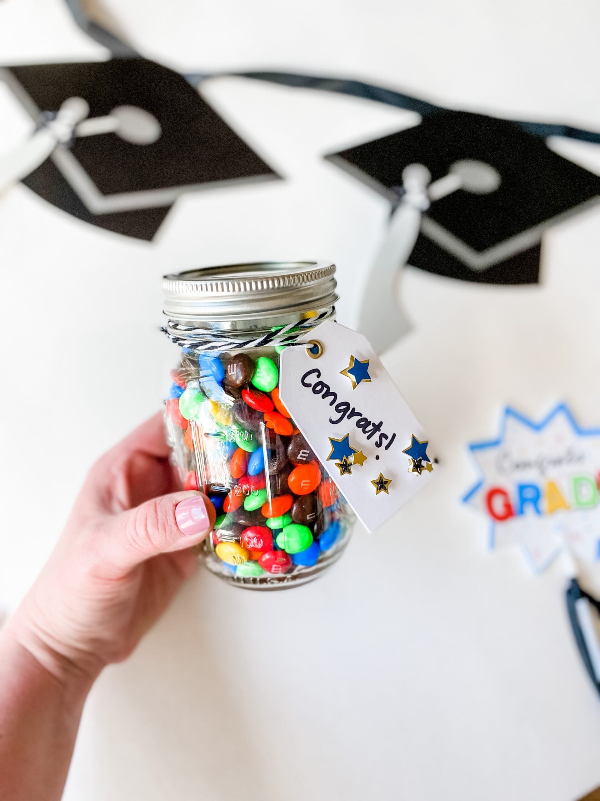 Graduation Candy Gift with Cash 
