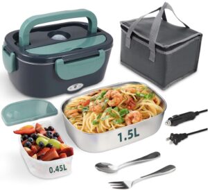 electric lunch box sohida green