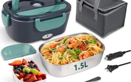 electric lunch box sohida green